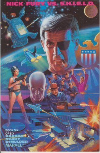 Nick Fury vs. S.H.I.E.L.D. The Light Of Truth |  Issue#6 | Year:1988 | Series: Nick Fury - Agent of S.H.I.E.L.D. |  Tom Palmer Cover