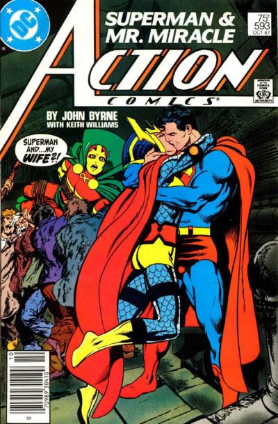 Action Comics, Vol. 1 The Suicide Snare |  Issue#593B | Year:1987 | Series:  | Pub: DC Comics |