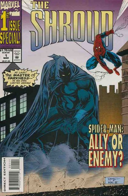 Shroud The Deadly Past, Part 1 |  Issue#1A | Year:1994 | Series:  | Pub: Marvel Comics | Direct Edition