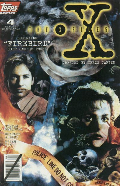 X-Files Firebird, Part 1: Khobka's Lament |  Issue#4A | Year:1995 | Series: X-Files | Pub: Topps Comics