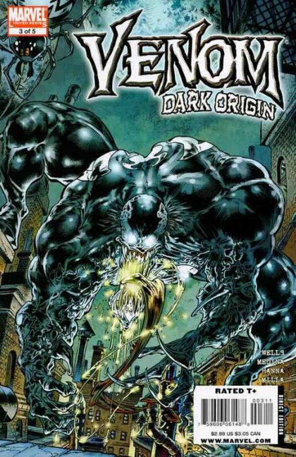 Venom: Dark Origin Venom: Dark Origin, Chapter 3 |  Issue#3A | Year:2008 | Series: Venom | Pub: Marvel Comics | Angel Medina Regular