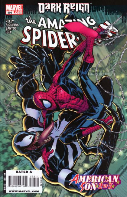 The Amazing Spider-Man, Vol. 2 Dark Reign - American Son, Part 2 |  Issue#596A | Year:2009 | Series: Spider-Man |