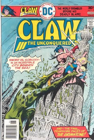 Claw: The Unconquered, Vol. 1 The People Of The Maelstrom |  Issue#7 | Year:1976 | Series:  | Pub: DC Comics
