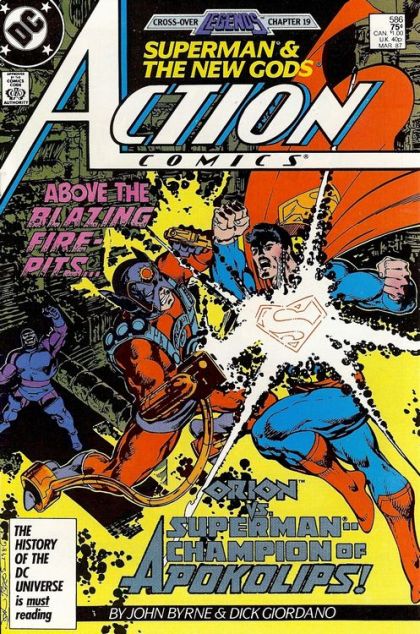 Action Comics, Vol. 1 Legends - Chapter 19: The Champion! |  Issue#586A | Year:1986 | Series:  | Direct Edition