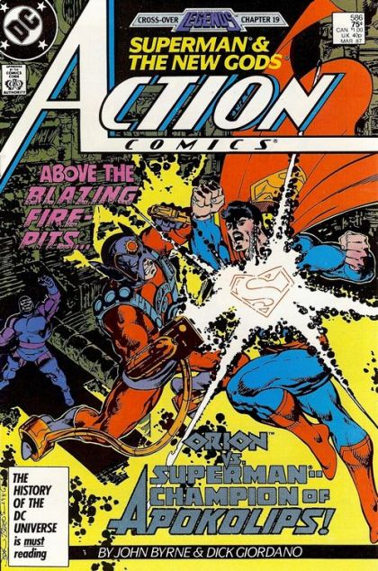 Action Comics, Vol. 1 Legends - Chapter 19: The Champion! |  Issue#586A | Year:1986 | Series:  |