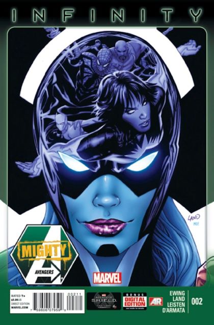 Mighty Avengers, Vol. 2 Infinity  |  Issue#2A | Year:2013 | Series: Avengers | Pub: Marvel Comics | Regular Greg Land Cover