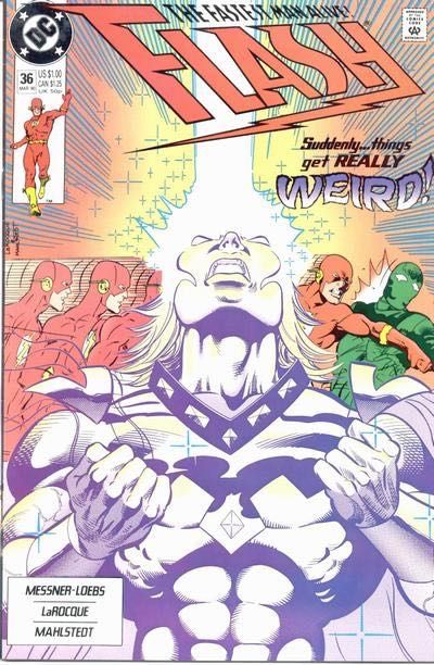 Flash, Vol. 2 Running on the Edge |  Issue#36A | Year:1990 | Series: Flash | Pub: DC Comics