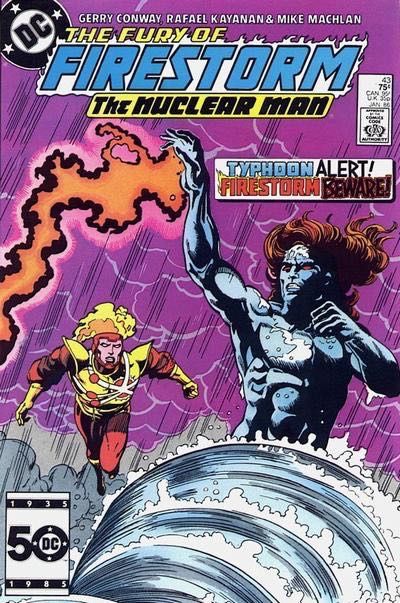 Firestorm, the Nuclear Man, Vol. 2 (1982-1990) Night Of Tears, Sky Of Sorrow |  Issue#43A | Year:1986 | Series: Firestorm | Pub: DC Comics