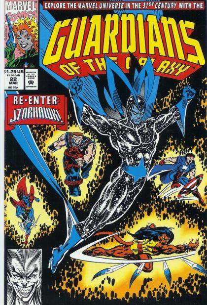 Guardians of the Galaxy, Vol. 1 Re-Enter: Starhawk! |  Issue#22A | Year:1992 | Series: Guardians of the Galaxy | Pub: Marvel Comics