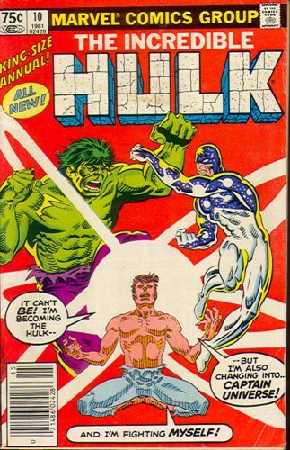 The Incredible Hulk, Vol. 1 Annual Nothing Stops the Hulk |  Issue#10B | Year:1981 | Series: Hulk | Pub: Marvel Comics