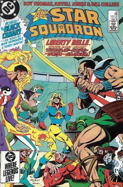 All-Star Squadron Oh, Say, Can't You See...? |  Issue#42A | Year:1984 | Series:  |