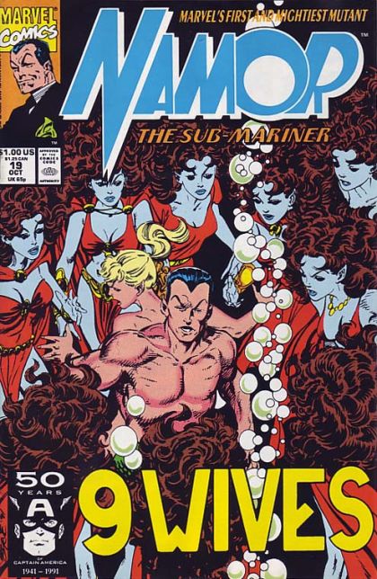 Namor, The Sub-Mariner 9 Wives |  Issue#19A | Year:1991 | Series: Sub-Mariner |