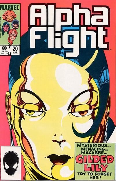 Alpha Flight, Vol. 1 Gold And Love Affairs! |  Issue#20A | Year:1984 | Series: Alpha Flight | Pub: Marvel Comics