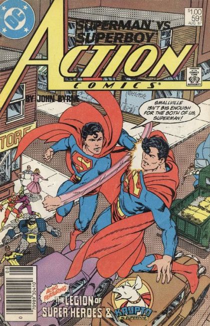 Action Comics, Vol. 1 Part 3 |  Issue#591C | Year:1987 | Series:  | Pub: DC Comics | Canadian Price Variant