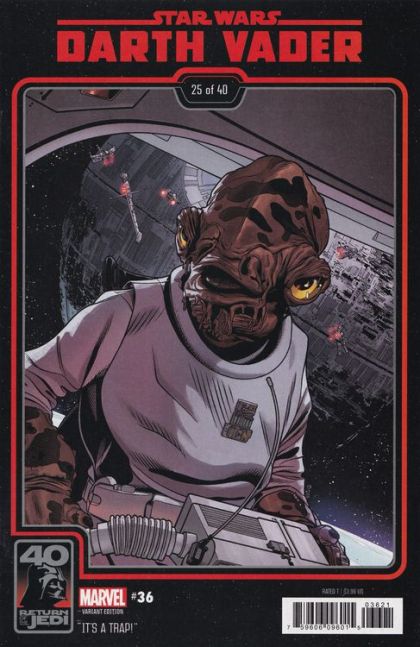 Star Wars: Darth Vader, Vol. 3  |  Issue#36B | Year:2023 | Series: Star Wars | Pub: Marvel Comics | Chris Sprouse Return Of The Jedi 40th Anniversary Variant