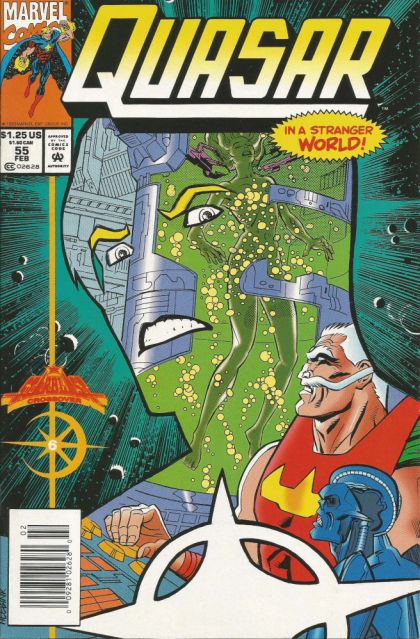 Quasar Starblast  |  Issue#55B | Year:1993 | Series: Quasar | Pub: Marvel Comics |