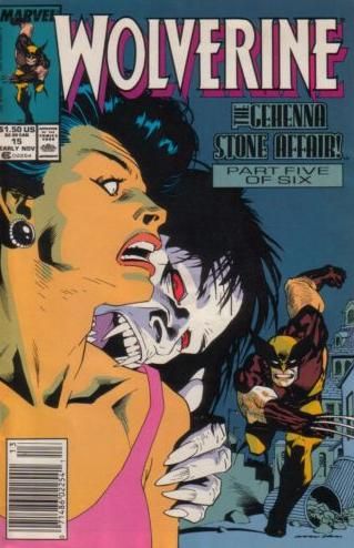 Wolverine, Vol. 2 The Gehenna Stone Affair, Part 5: Homecoming |  Issue#15B | Year:1989 | Series: Wolverine | Pub: Marvel Comics