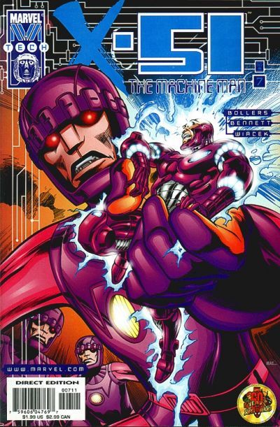 X-51 The Harder They Fall |  Issue#7 | Year:2000 | Series: X-51 | Pub: Marvel Comics