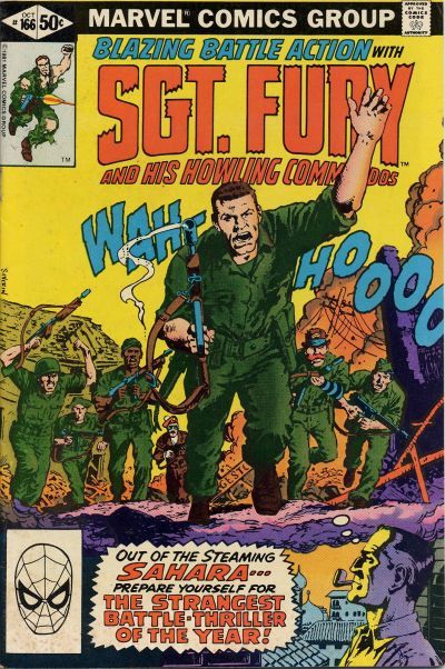Sgt. Fury and His Howling Commandos Plat It Alone, Sam |  Issue#166A | Year:1981 | Series: Nick Fury - Agent of S.H.I.E.L.D. | Pub: Marvel Comics