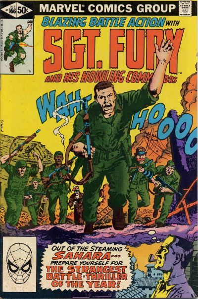 Sgt. Fury and His Howling Commandos Plat It Alone, Sam |  Issue#166A | Year:1981 | Series: Nick Fury - Agent of S.H.I.E.L.D. | Pub: Marvel Comics