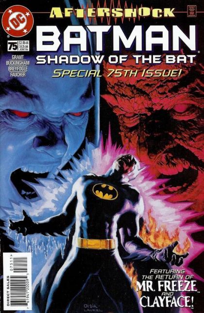 Batman: Shadow of the Bat Aftershock - By Fire Or By Ice? / A Long Slow Death |  Issue#75A | Year:1998 | Series: Batman |