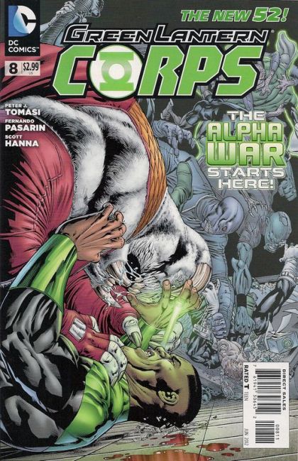 Green Lantern Corps, Vol. 2 Alpha-War, Part 1 |  Issue#8 | Year:2012 | Series: Green Lantern | Pub: DC Comics