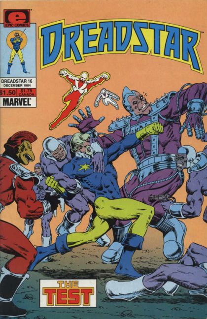 Dreadstar (Epic Comics), Vol. 1 The Test |  Issue#16 | Year:1984 | Series: Dreadstar |