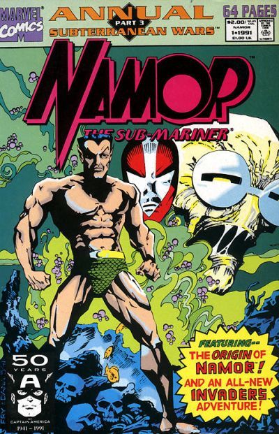 Namor, The Sub-Mariner Annual Subterranean Wars - Part 3: Never Again |  Issue#1A | Year:1991 | Series: Sub-Mariner | Pub: Marvel Comics |