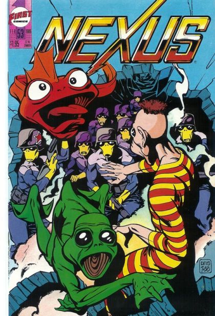 Nexus, Vol. 2 Candidate's Debate |  Issue#53 | Year:1989 | Series: Nexus | Pub: First Comics