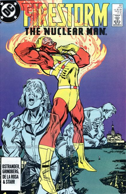Firestorm, the Nuclear Man, Vol. 2 (1982-1990) Invasion - Back To Campus |  Issue#82A | Year:1989 | Series: Firestorm | Pub: DC Comics |
