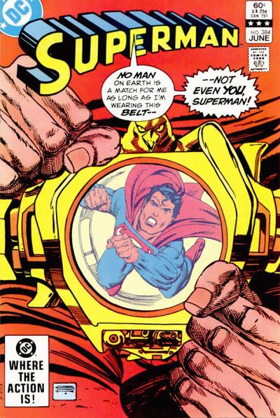 Superman, Vol. 1 Steve Lombard -- Down, Out And Dead? |  Issue#384A | Year:1983 | Series: Superman | Pub: DC Comics
