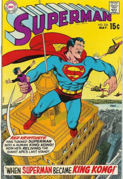 Superman, Vol. 1 When Superman Was King Kong |  Issue#226 | Year:1970 | Series: Superman | Pub: DC Comics |