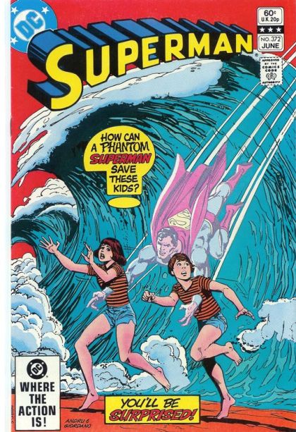 Superman, Vol. 1 Superman's History-Changing Mission; Kidnappers in the Sky |  Issue#372A | Year:1982 | Series: Superman | Pub: DC Comics