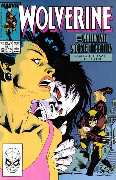 Wolverine, Vol. 2 The Gehenna Stone Affair, Part 5: Homecoming |  Issue#15A | Year:1989 | Series: Wolverine |