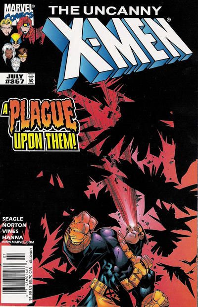 Uncanny X-Men, Vol. 1 The Sky Is Falling |  Issue#357B | Year:1998 | Series: X-Men | Pub: Marvel Comics