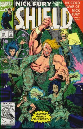 Nick Fury Agent of Shield, Vol. 4 The Cold War Of Nick Fury, Salvation! |  Issue#40 | Year:1992 | Series: Nick Fury - Agent of S.H.I.E.L.D. |