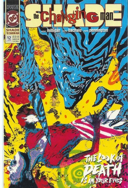 Shade the Changing Man, Vol. 2 Edge Of Vision, Part 2 |  Issue#12 | Year:1991 | Series: Shade the Changing Man | Pub: DC Comics