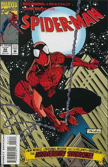 Spider-Man, Vol. 1 The Anniversary Syndrome |  Issue#44A | Year:1994 | Series: Spider-Man | Pub: Marvel Comics