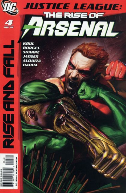 Justice League: The Rise of Arsenal Rise and Fall - Point of No Return |  Issue#4 | Year:2010 | Series: Justice League | Pub: DC Comics