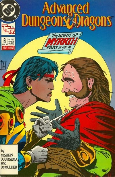 Advanced Dungeons & Dragons The Spirit of Myrrth, Beneath The City Of The Dead |  Issue#6A | Year:1989 | Series: TSR |