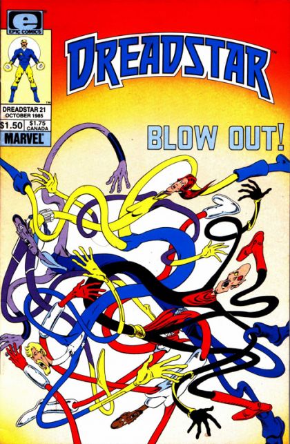 Dreadstar (Epic Comics) Blow Out |  Issue#21 | Year:1985 | Series: Dreadstar | Pub: Marvel Comics