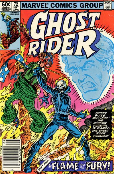 Ghost Rider, Vol. 1 Temptations! |  Issue#72B | Year:1982 | Series: Ghost Rider | Pub: Marvel Comics | Newsstand Edition