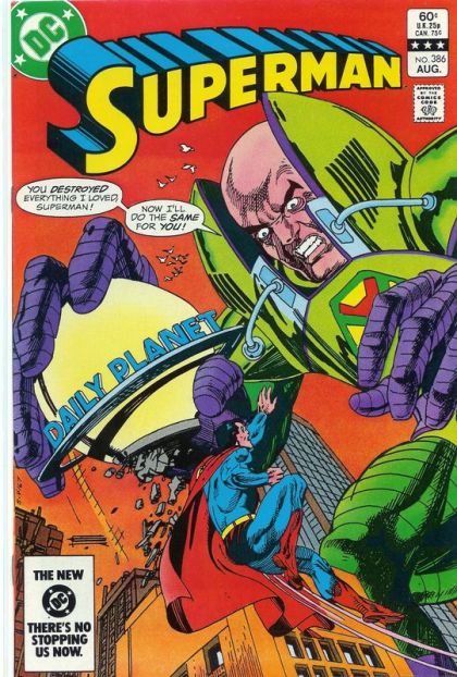 Superman, Vol. 1 Luthor Lashes Back! |  Issue#386A | Year:1983 | Series: Superman | Pub: DC Comics |