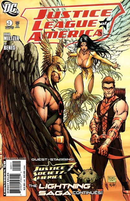 Justice League of America The Lightning Saga - Chapter Three: Suicide |  Issue#9A | Year:2007 | Series: Justice League | Pub: DC Comics