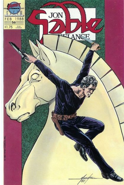 Jon Sable, Freelance The Trojan Wars part 3 |  Issue#56 | Year:1988 | Series: Jon Sable | Pub: First Comics