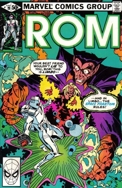 ROM, Vol. 1 (Marvel) Limbo! / The Saga of the Spaceknights! |  Issue#19A | Year:1981 | Series:  |