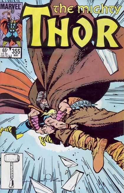 Thor, Vol. 1 The Icy Hearts (or My Dinners with Thor!) |  Issue#355A | Year:1985 | Series: Thor | Pub: Marvel Comics |