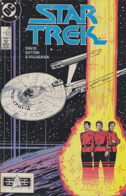Star Trek, Vol. 1 Finnegan's Wake |  Issue#55A | Year:1988 | Series: Star Trek |