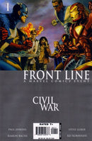 Civil War: Front Line Civil War - Embedded, Part 1 / The Accused, Part 1 / Poem |  Issue