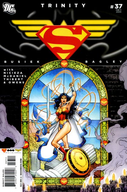 Trinity, Vol. 1 And They Fought / A Special Dark Angry Flappy Toy |  Issue#37 | Year:2009 | Series:  | Pub: DC Comics